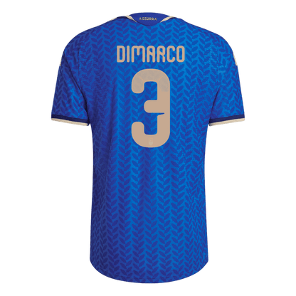 Italy 2026 Dünya Kupası İç Saha Forması DIMARCO #3 - Oyuncu Versiyonu