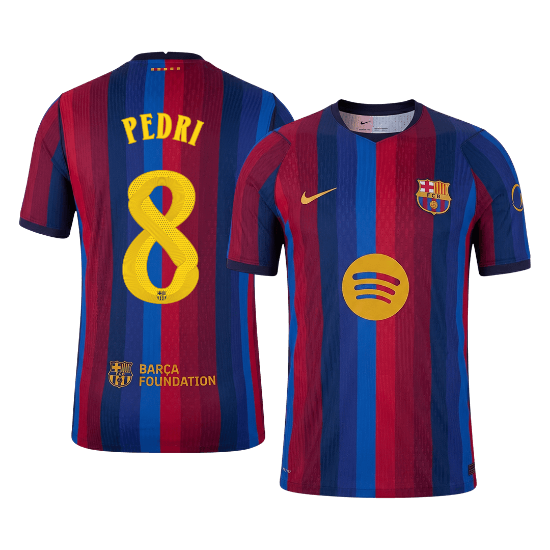 Barcelona 2026/27 İç Saha Forması PEDRI #8 - UCL - Oyuncu Versiyonu
