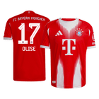 Bayern Munich 2025/26 İç Saha Forması OLISE #17 - Oyuncu Versiyonu