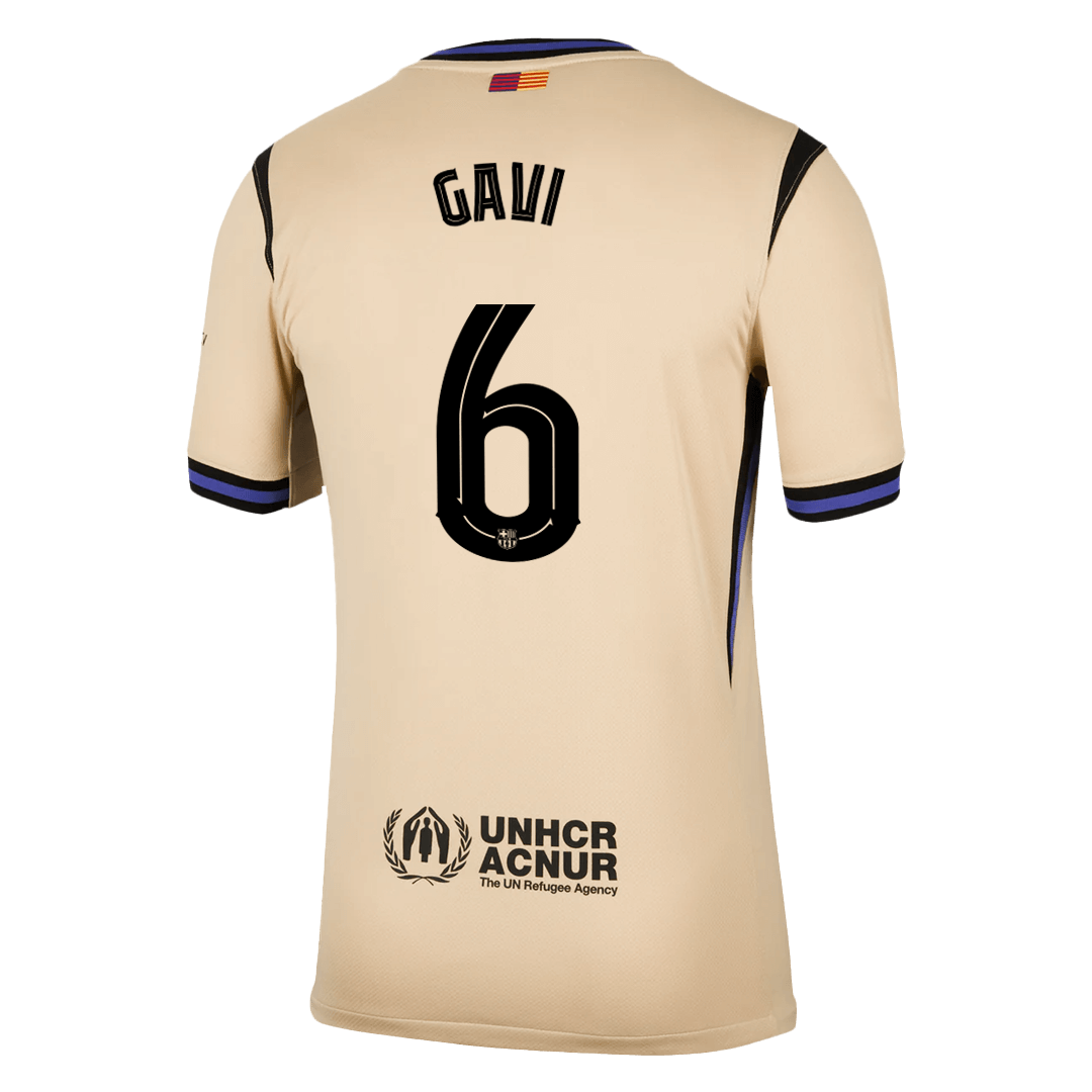 Barcelona 2025/26 Deplasman Forması GAVI #6 - UCL