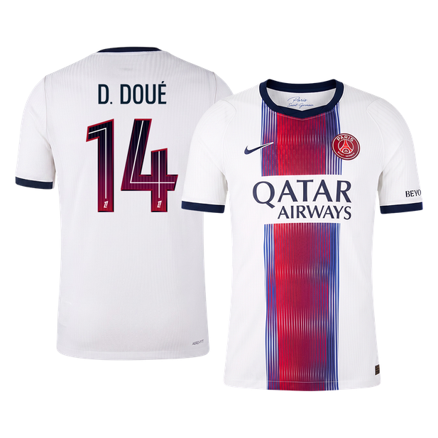 PSG 2026/27 Deplasman Forması D. DOUÉ #14 - Oyuncu Versiyonu