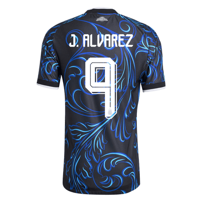 Arjantin 2026 Dünya Kupası Deplasman Forması J. ALVAREZ #9 - Oyuncu Versiyonu
