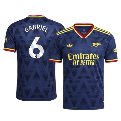 Arsenal 2026/27 Deplasman Forması GABRIEL #6 - Oyuncu Versiyonu