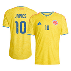 Colombia 2026 Dünya Kupası İç Saha Forması JAMES #10 - Oyuncu Versiyonu