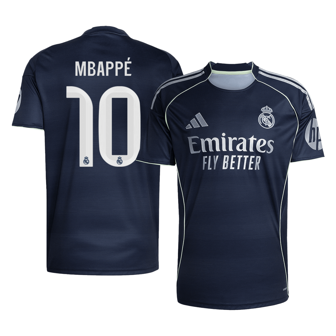 Real Madrid 2025/26 Deplasman Forması MBAPPÉ #10 [PREMIUM]
