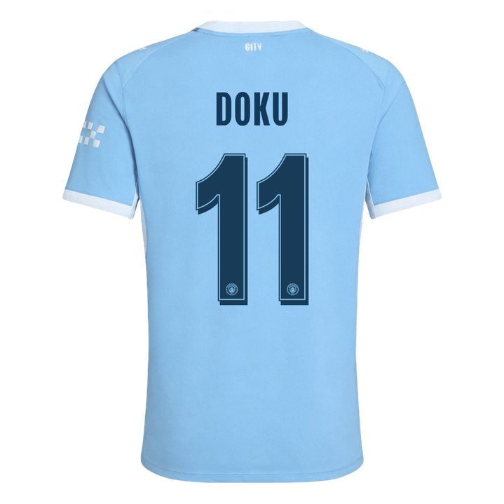 Manchester City 2026/27 İç Saha Forması DOKU #11 - UCL - Oyuncu Versiyonu