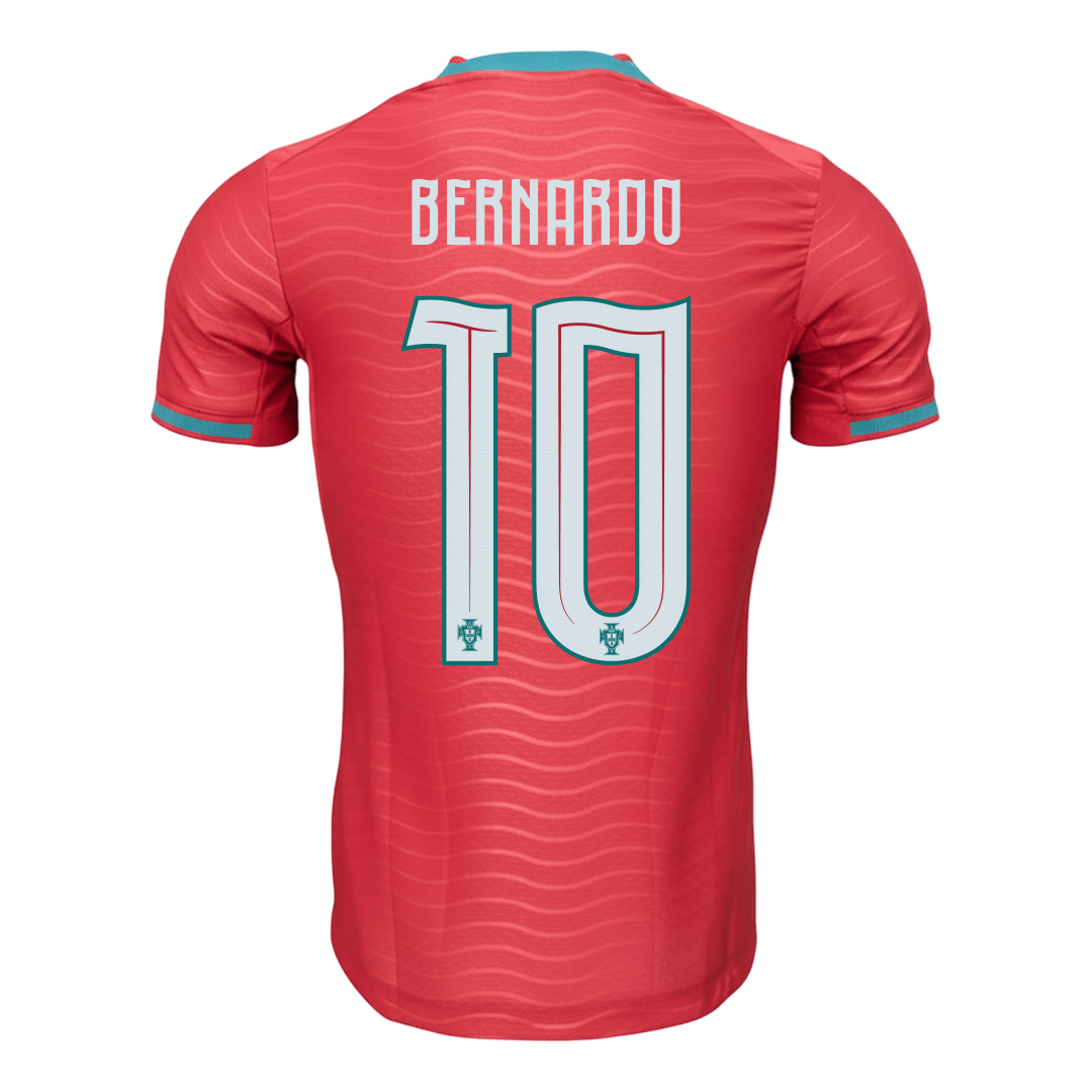 Portekiz 2026 Dünya Kupası İç Saha Forması BERNARDO #10 - Oyuncu Versiyonu