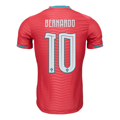 Portekiz 2026 Dünya Kupası İç Saha Forması BERNARDO #10 - Oyuncu Versiyonu