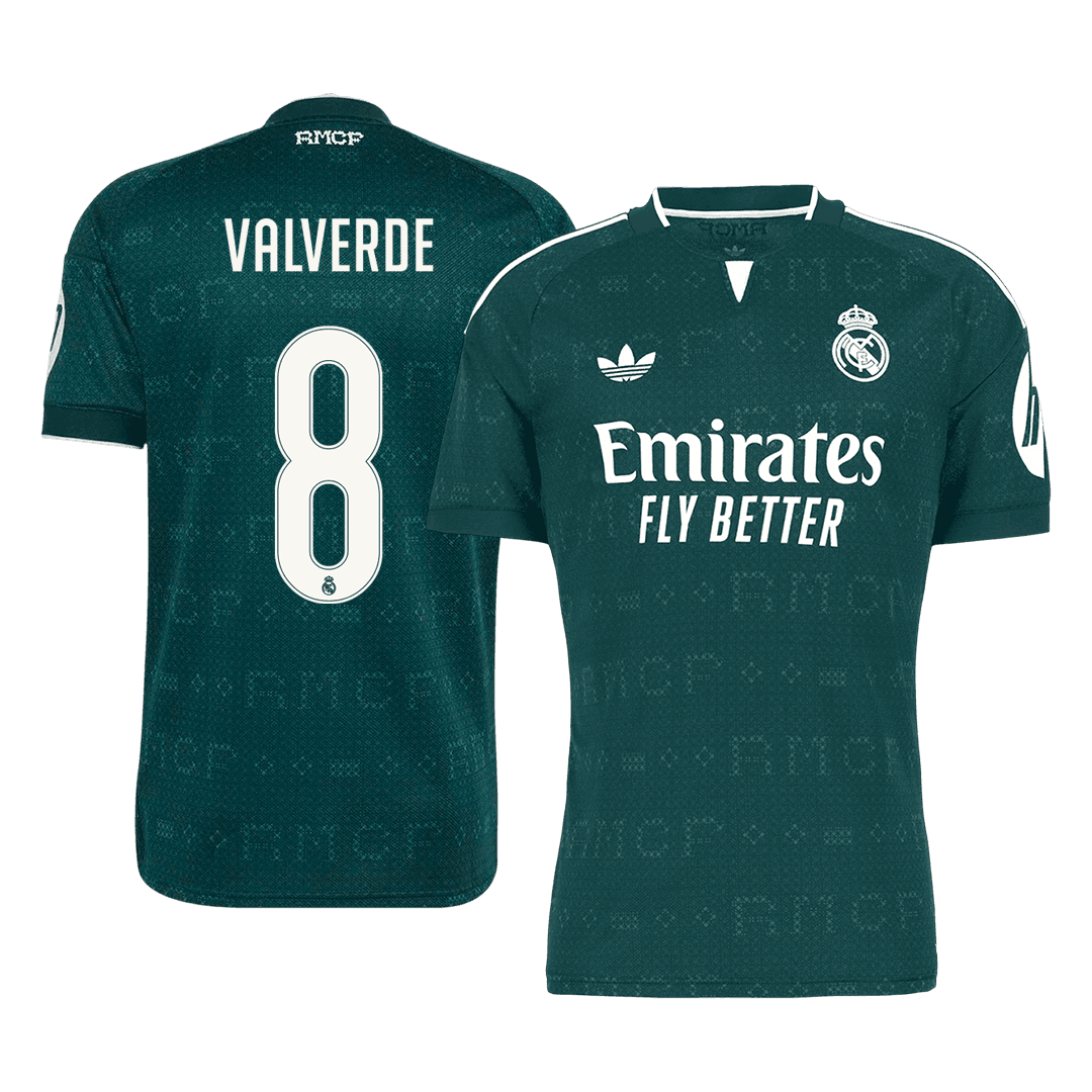 Real Madrid 2026/27 Deplasman Forması VALVERDE #8