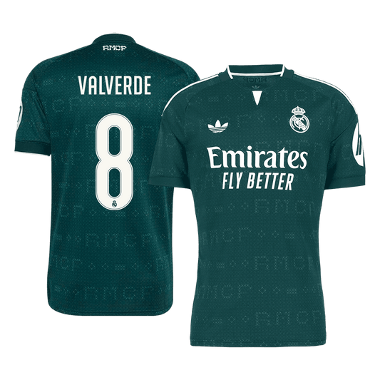 Real Madrid 2026/27 Deplasman Forması VALVERDE #8