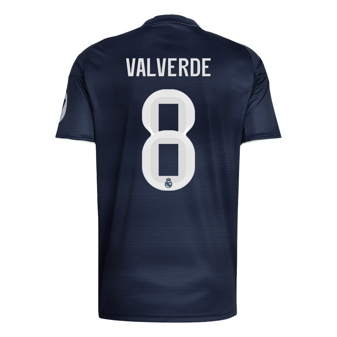 Real Madrid 2025/26 Deplasman Forması VALVERDE #8 [PREMIUM]
