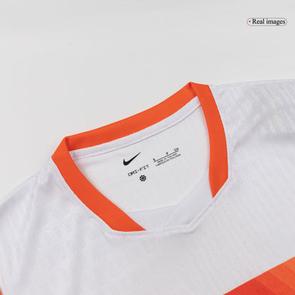 Hollanda 2026 Dünya Kupası Deplasman Forması VIRGIL #4 - Oyuncu Versiyonu