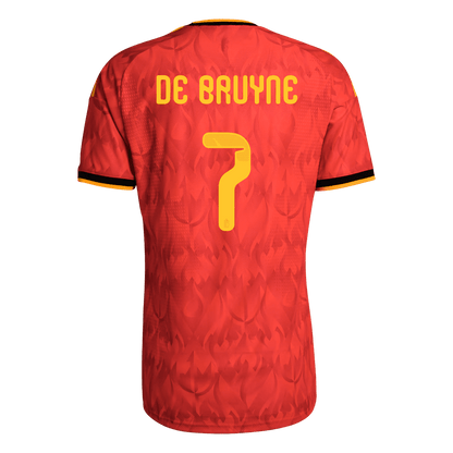 Belgium 2026 Dünya Kupası İç Saha Forması DE BRUYNE #7 - Oyuncu Versiyonu