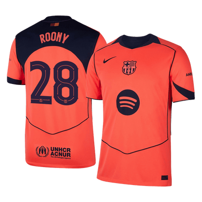 Barcelona 2025/26 Üçüncü Forması ROONY #28
