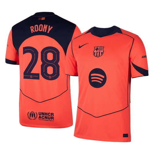 Barcelona 2025/26 Üçüncü Forması ROONY #28