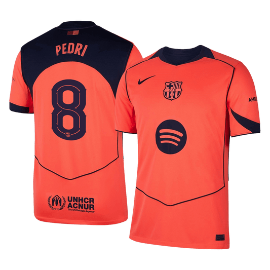 Barcelona 2025/26 Üçüncü Forması PEDRI #8 - UCL