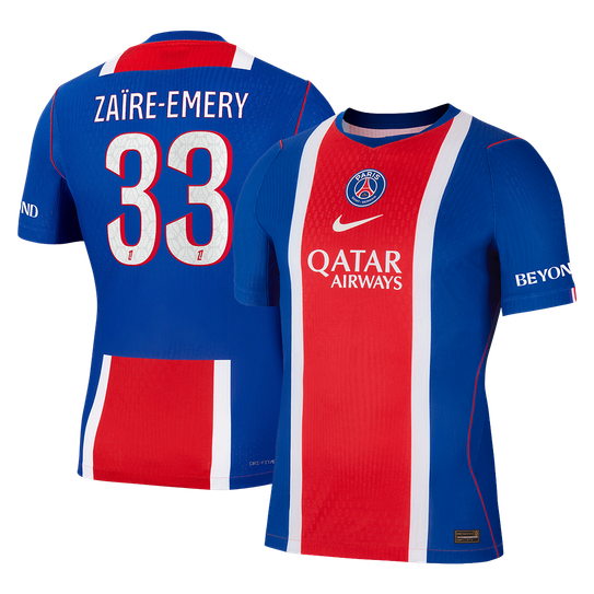 PSG 2026/27 İç Saha Forması ZAÏRE-EMERY #33 - Oyuncu Versiyonu