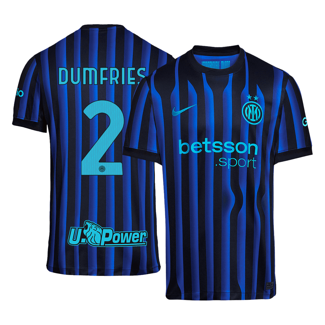 Inter Milan 2025/26 İç Saha Forması DUMFRIES #2