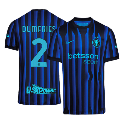 Inter Milan 2025/26 İç Saha Forması DUMFRIES #2