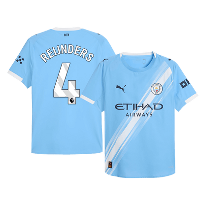 Manchester City 2025/26 İç Saha Forması REIJNDERS #4 - Oyuncu Versiyonu