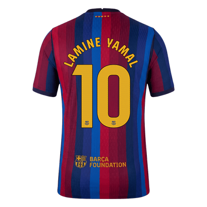 Barcelona 2026/27 İç Saha Forması LAMINE YAMAL #10 - Oyuncu Versiyonu