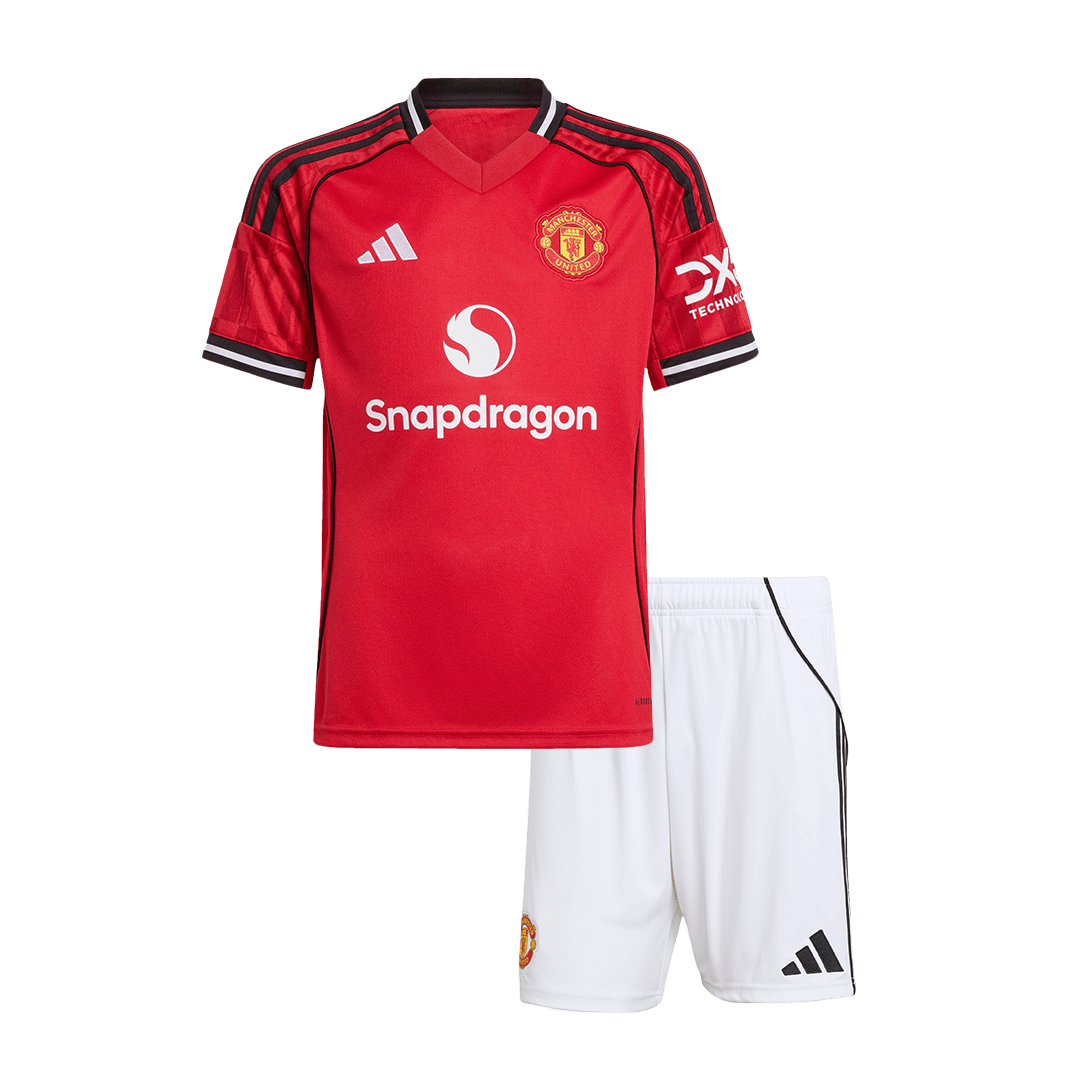 Manchester United 2025/26 Çocuk İç Saha Forma Seti
