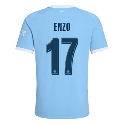 Manchester City 2026/27 İç Saha Forması ENZO #17 - UCL - Oyuncu Versiyonu