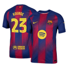 Barcelona 2025/26 İç Saha Forması KOUNDE #23 - UCL - Oyuncu Versiyonu