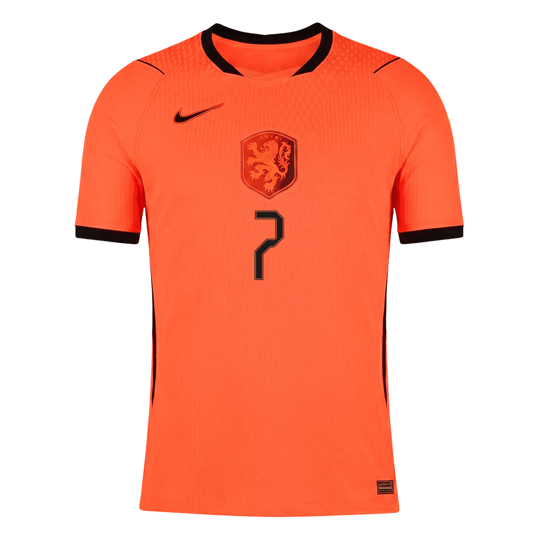 Hollanda 2026 Dünya Kupası İç Saha Forması XAVI #7 - Oyuncu Versiyonu