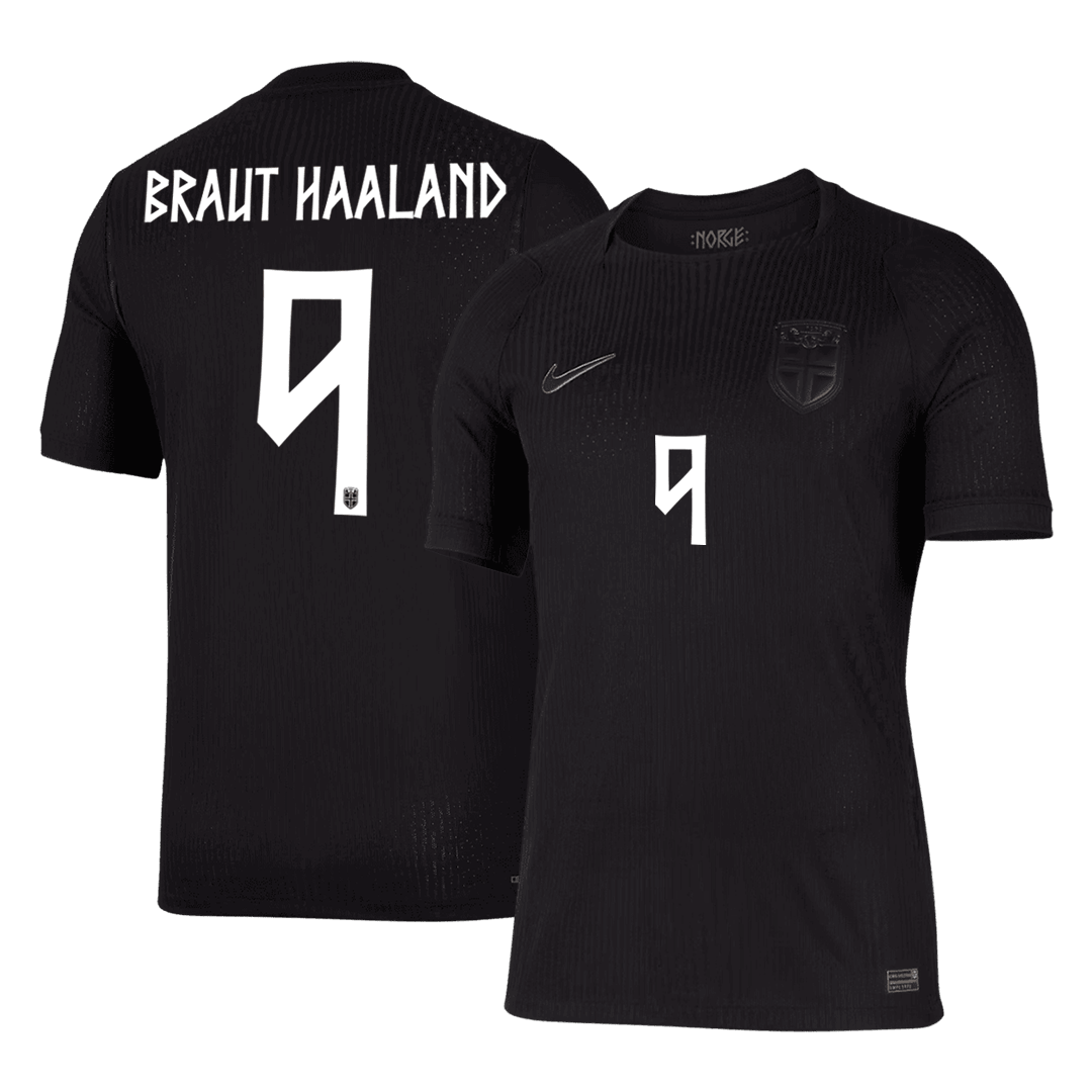 Norway 2026 Dünya Kupası Deplasman Forması BRAUT HAALAND #9 - Oyuncu Versiyonu