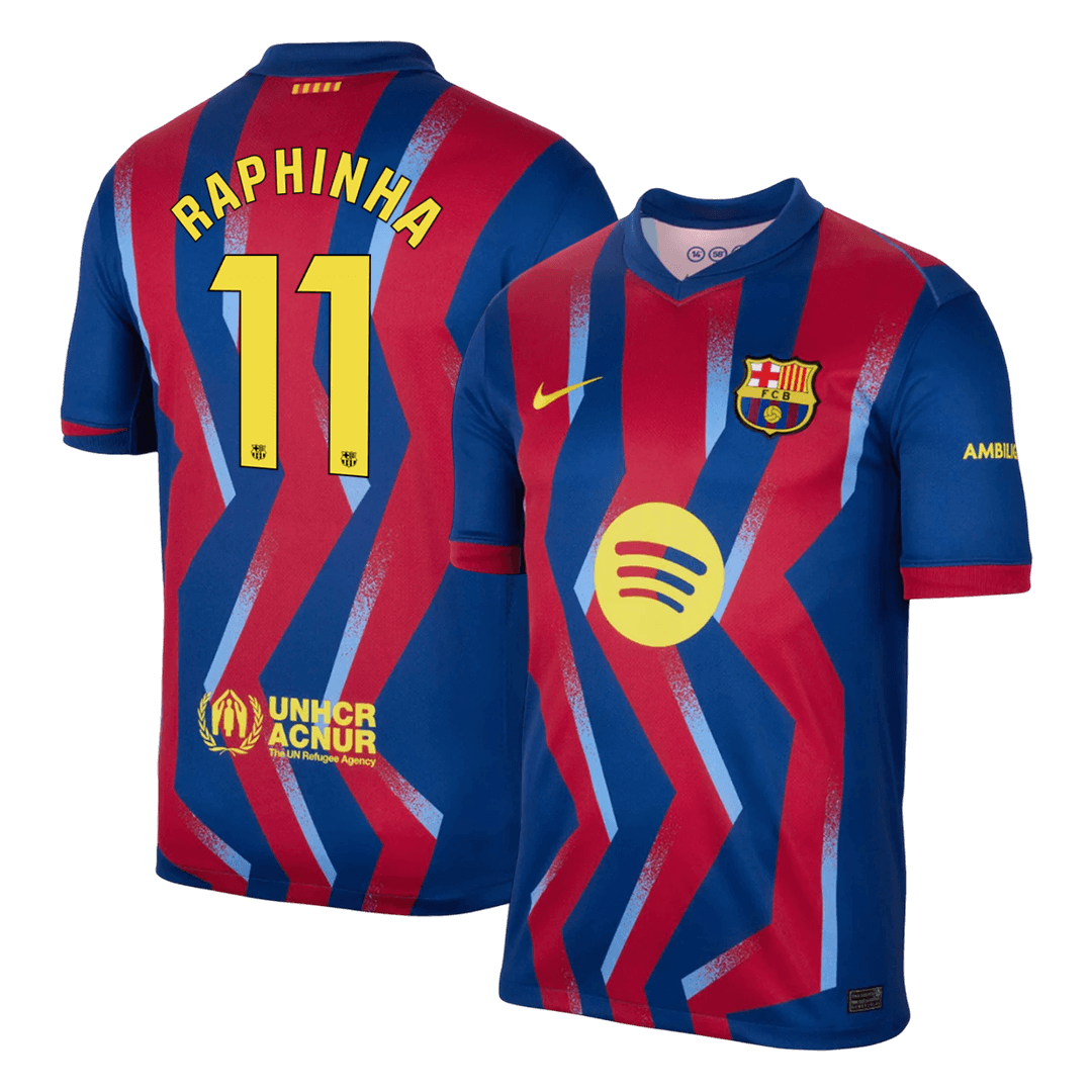 Barcelona 2025/26 Dördüncü Forması RAPHINHA #11