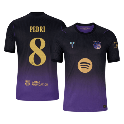 Barcelona 2026/27 Deplasman Forması PEDRI #8 - UCL - Oyuncu Versiyonu
