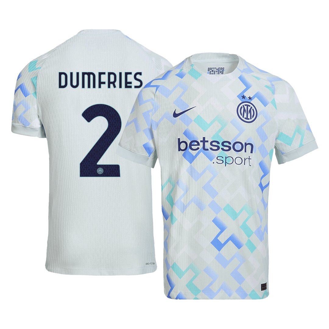 Inter Milan 2025/26 Deplasman Forması DUMFRIES #2 - Oyuncu Versiyonu