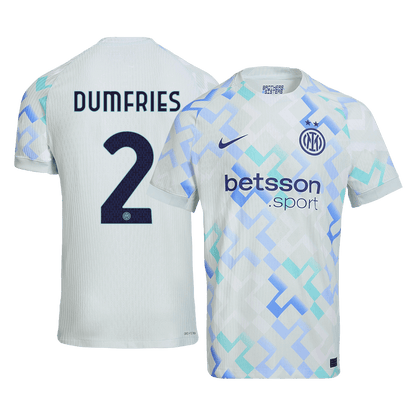 Inter Milan 2025/26 Deplasman Forması DUMFRIES #2 - Oyuncu Versiyonu