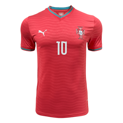 Portekiz 2026 Dünya Kupası İç Saha Forması BERNARDO #10 - Oyuncu Versiyonu