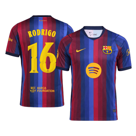 Barcelona 2026/27 İç Saha Forması RODRIGO #16 - UCL