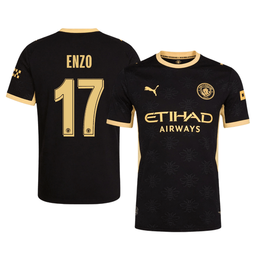 Manchester City 2026/27 Deplasman Forması ENZO #17 - UCL - Oyuncu Versiyonu