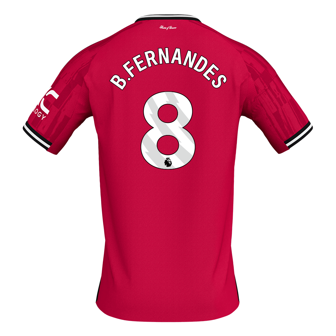 Manchester United 2025/26 İç Saha Forması B.FERNANDES #8 [PREMIUM]
