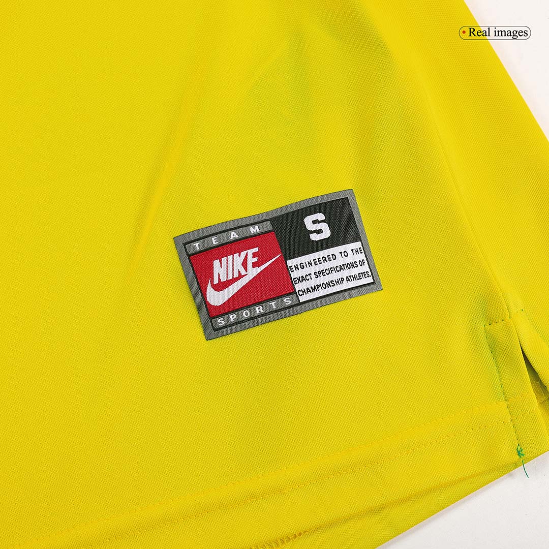 Retro Brazil 1998 Dünya Kupası İç Saha Forması RONALDO #9