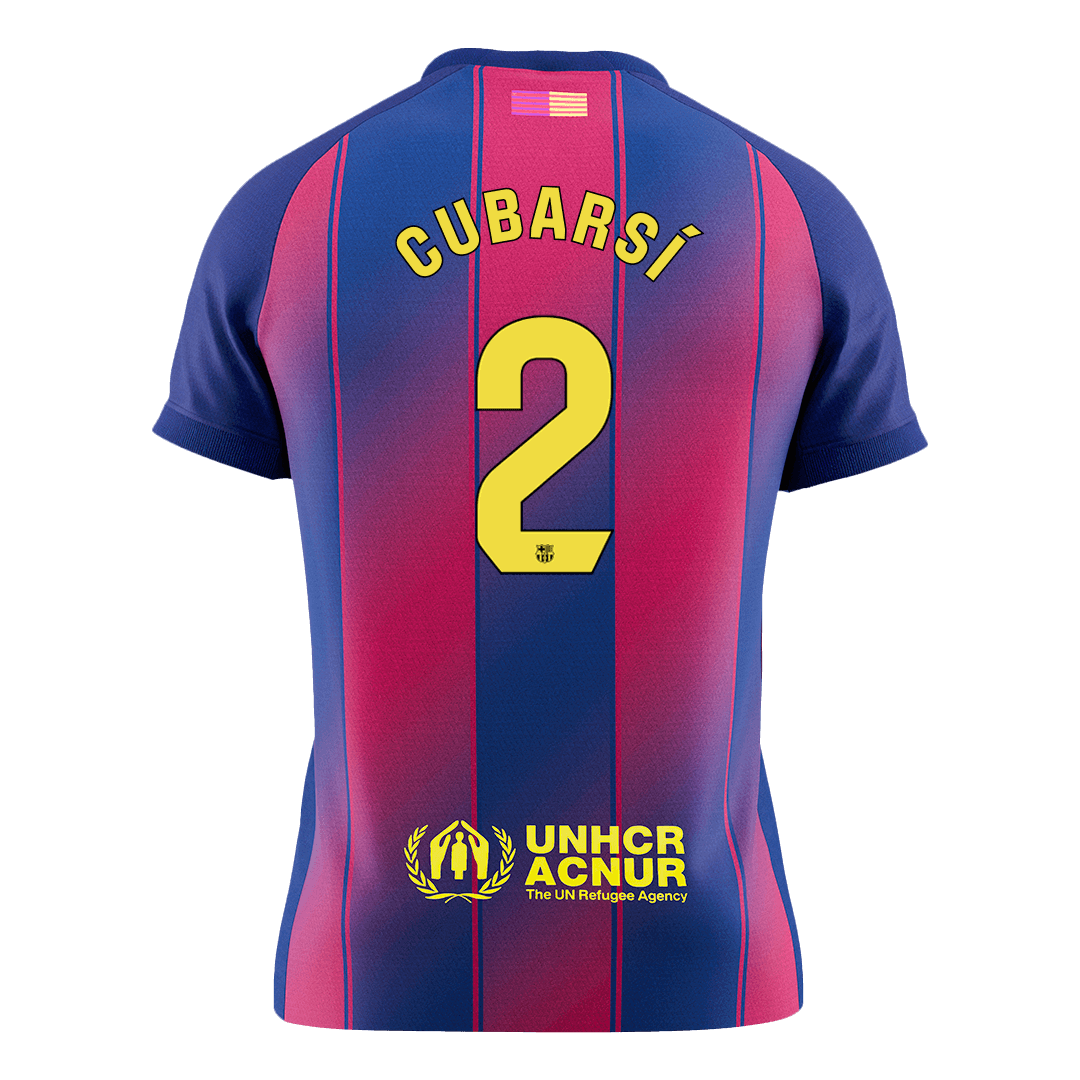Barcelona 2025/26 İç Saha Forması CUBARSÍ #2 [PREMIUM]