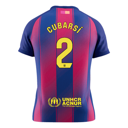 Barcelona 2025/26 İç Saha Forması CUBARSÍ #2 [PREMIUM]