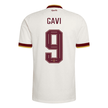 İspanya 2026 Dünya Kupası Deplasman Forması GAVI #9 - Oyuncu Versiyonu