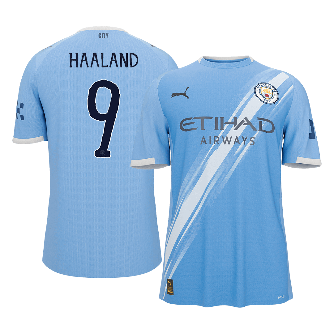 Manchester City 2025/26 Dünya Kupası İç Saha Forması HAALAND #9 - Kulüpler Dünya Kupası [PREMIUM]