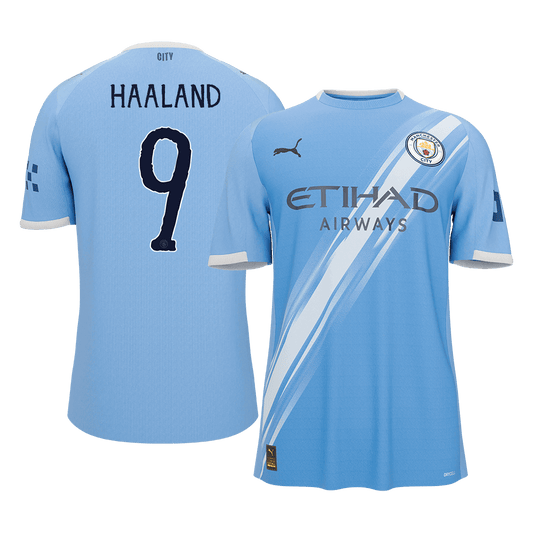 Manchester City 2025/26 Dünya Kupası İç Saha Forması HAALAND #9 - Kulüpler Dünya Kupası [PREMIUM]