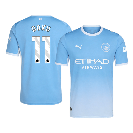 Manchester City 2026/27 İç Saha Forması DOKU #11