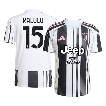 Juventus 2025/26 İç Saha Forması KALULU #15 - Oyuncu Versiyonu