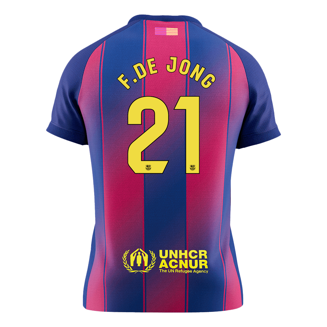 Barcelona 2025/26 İç Saha Forması F.DE JONG #21 [PREMIUM]