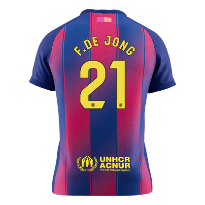 Barcelona 2025/26 İç Saha Forması F.DE JONG #21 [PREMIUM]
