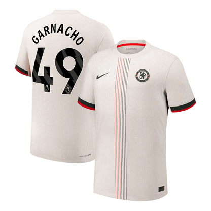 Chelsea 2025/26 Deplasman Forması GARNACHO #49 - Oyuncu Versiyonu