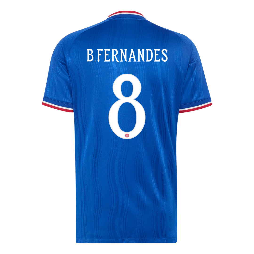 Manchester United 2026/27 Deplasman Forması B. FERNANDES #8 - UCL - Oyuncu Versiyonu